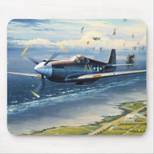 Mission Over Normandy by William S. Phillips Mouse Pad