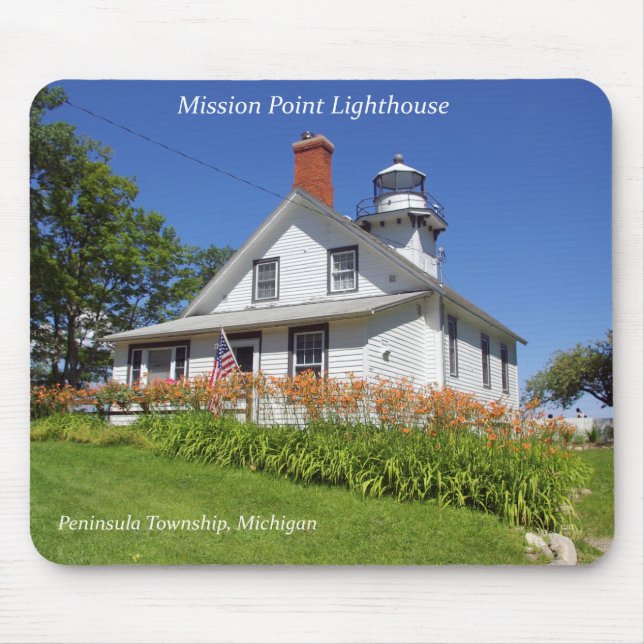 Mission Point Lighthouse mousepad (Front)