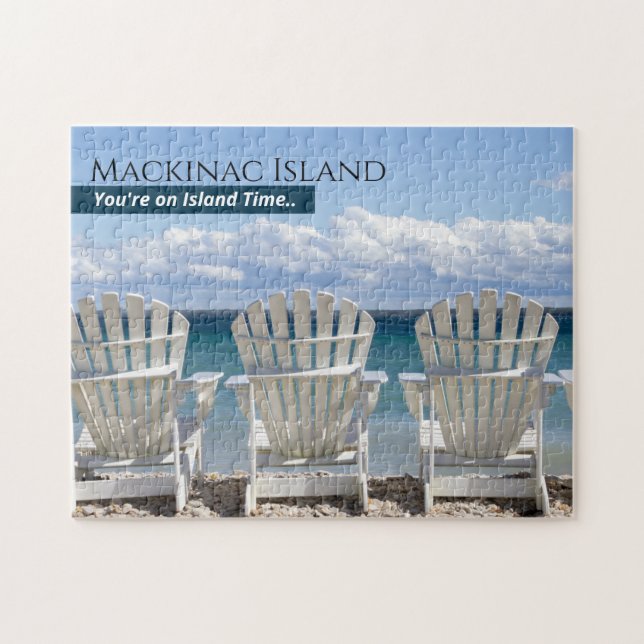 Mission Point Mackinac Island Jigsaw Puzzle (Horizontal)