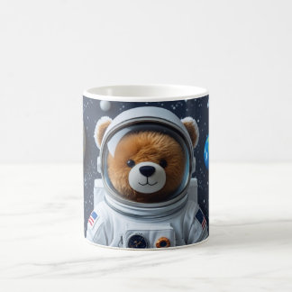 Mission Ready Teddy Astronaut Coffee Mug