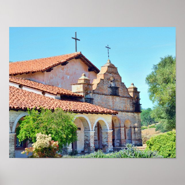Mission San Antonio in California Poster (Front)