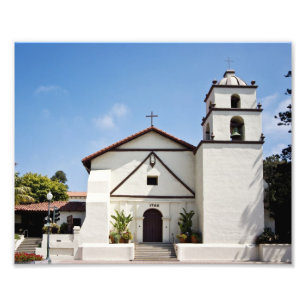Mission San Buenaventura Photo Print