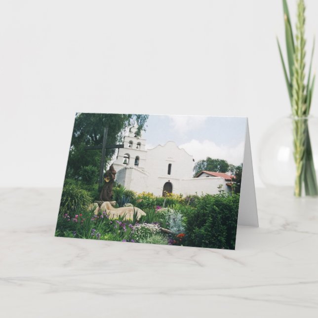 Mission San Diego de Alcala Card (Front)