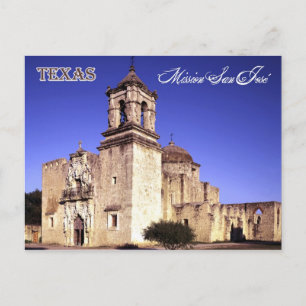 Mission San José, San Antonio, Texas Postcard