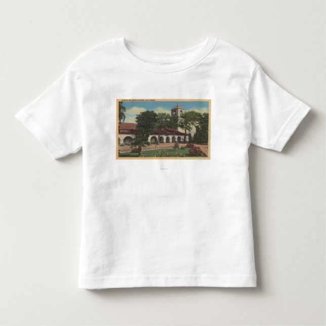 Mission San Juan Bautista, California Toddler T-Shirt (Front)