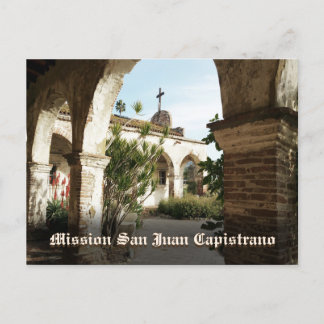 Mission San Juan Capistrano Postcard