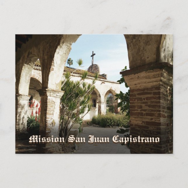 Mission San Juan Capistrano Postcard (Front)