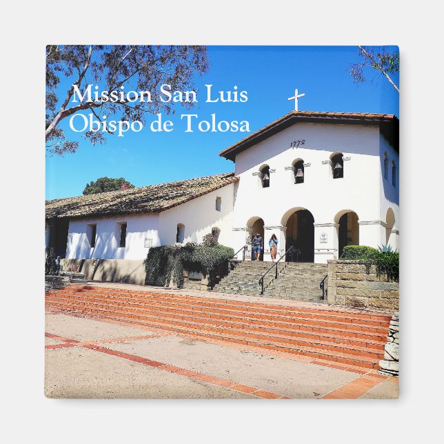 Mission San Luis Obispo de Tolosa Magnet (Front)