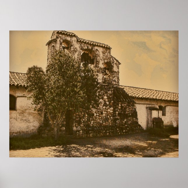 Mission San Miguel California Poster (Front)
