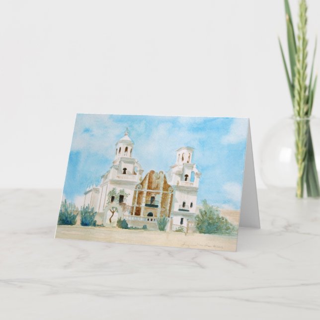 Mission San Xavier del Bac Card (Front)