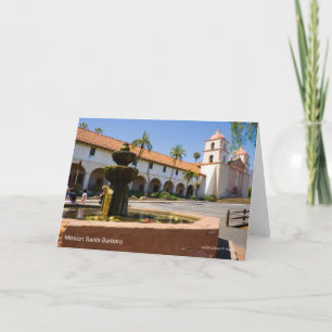 Mission Santa Barbara California Products Card