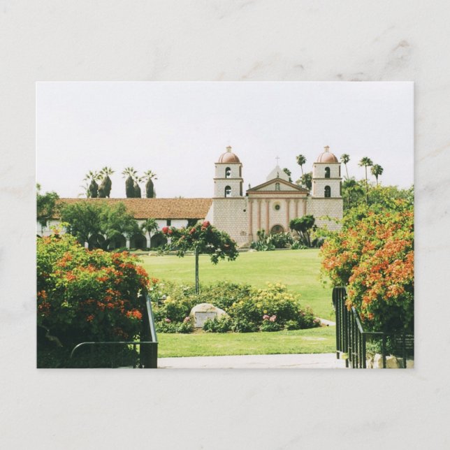Mission Santa Barbara Postcard (Front)