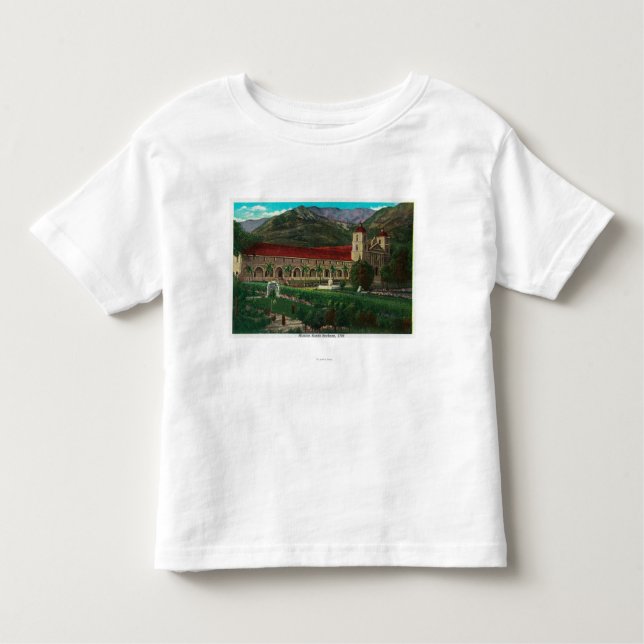 Mission Santa Barbara Toddler T-Shirt (Front)