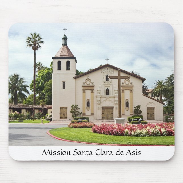 Mission Santa Clara de Asis Mouse Pad (Front)