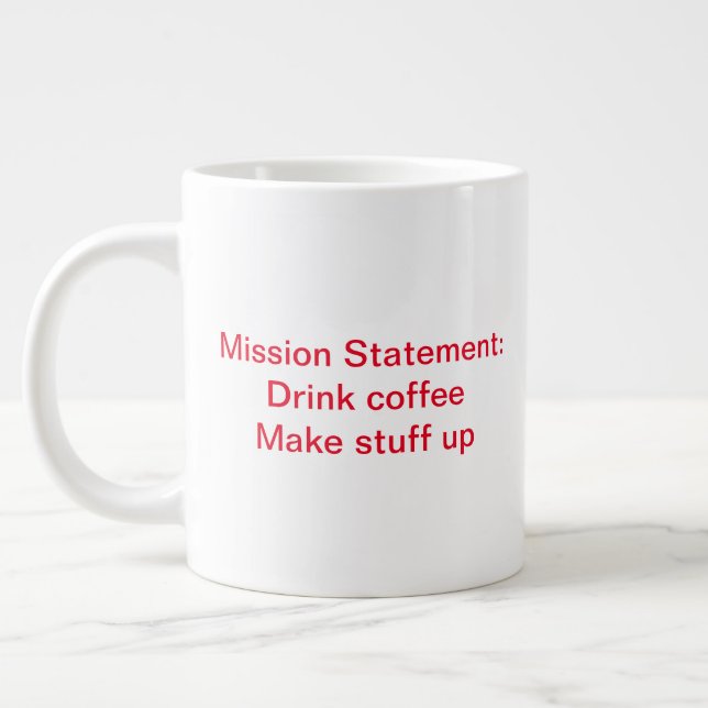 Mission Statement Mug (Left)