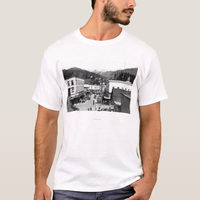 Mission Street from Steamers Bridge in T-Shirt (Front)
