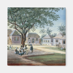 Missionary Buildings, St. Johns, Antigua (w/c and Magnet