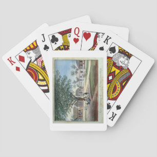 Missionary Buildings, St. Johns, Antigua (w/c and Playing Cards