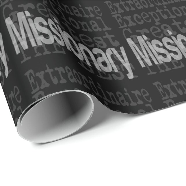 Missionary Extraordinaire Wrapping Paper (Roll Corner)