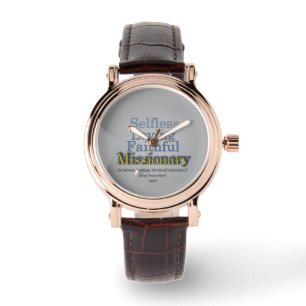 Missionary Loving Faithful Watch
