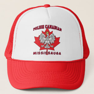Mississauga Polish Canadian Leaf Trucker Hat