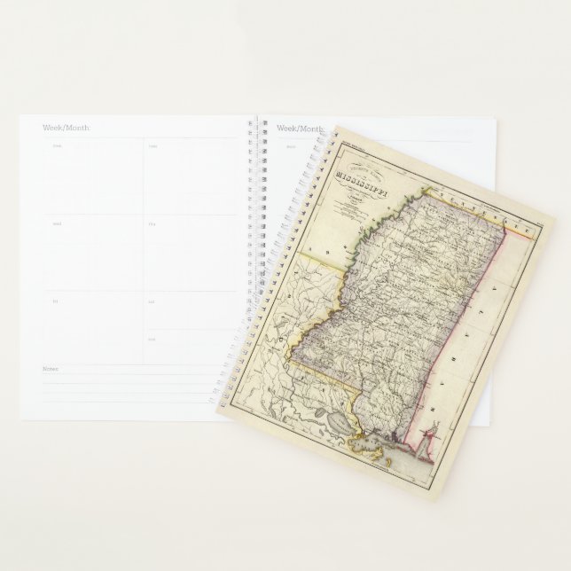 Mississippi 12 planner (Display)