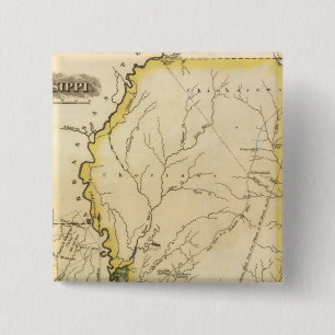 Mississippi 5 15 cm square badge