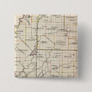 Mississippi 7 15 cm square badge