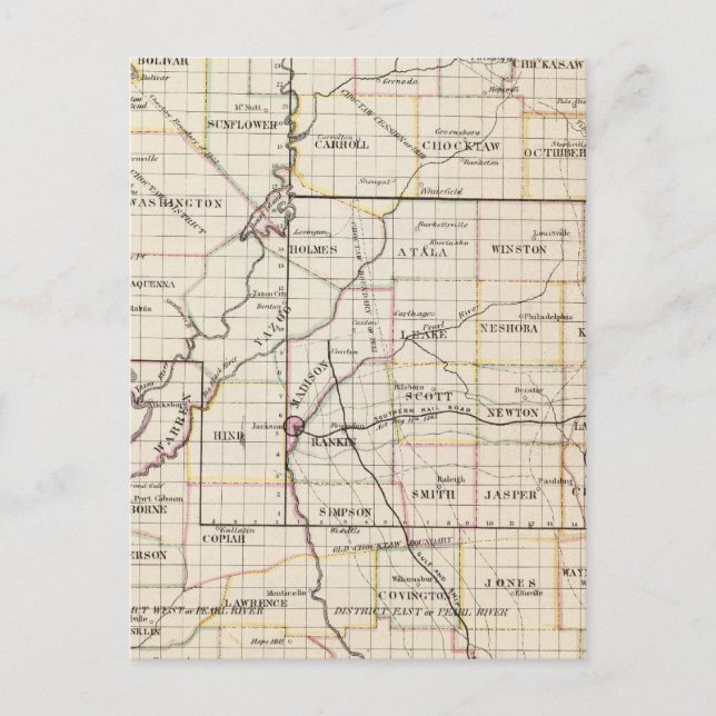 Mississippi 7 postcard (Front)