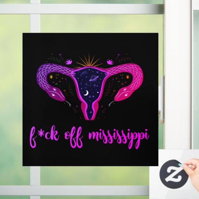 Mississippi Abortion Ban Celestial Uterus Protest  (Home)