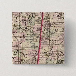 Mississippi and Alabama 15 Cm Square Badge
