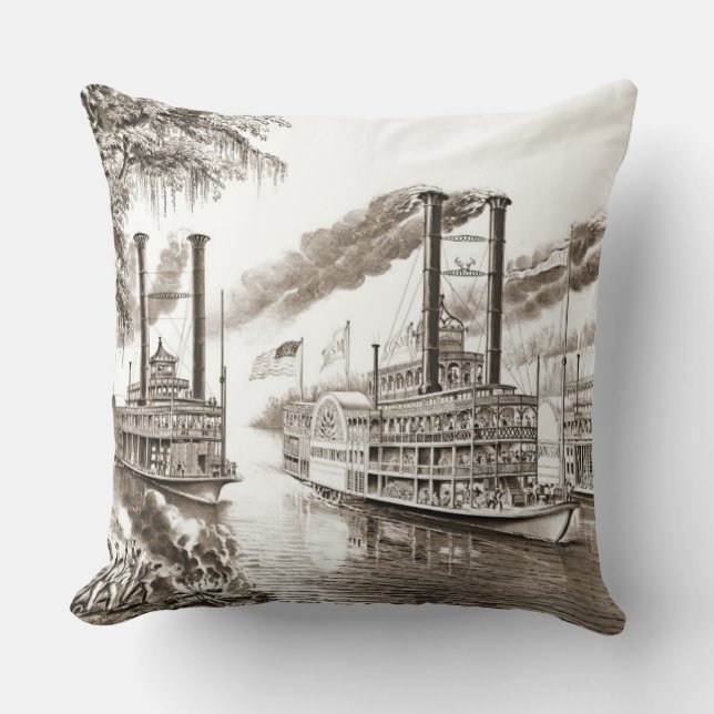 Mississippi Champions 1866 Cushion (Front)