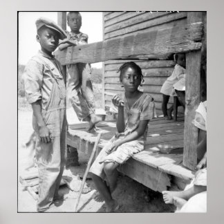 Mississippi Delta Children Poster