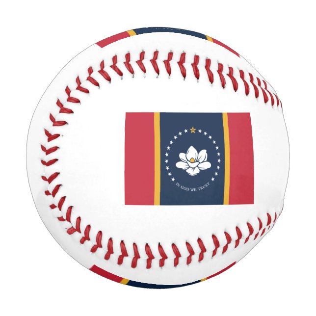 Mississippi flag baseball (Front Left)