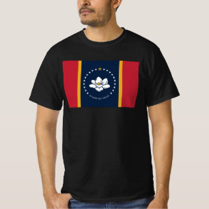 Mississippi Flag - New Magnolia Flag T-Shirt
