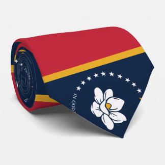 Mississippi Flag - New Magnolia Flag Tie