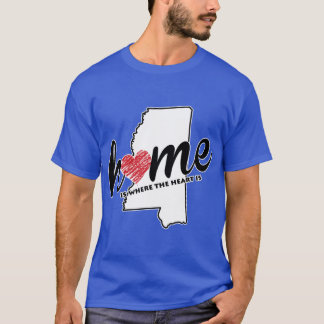 Mississippi home 3 Oversized T-Shirt