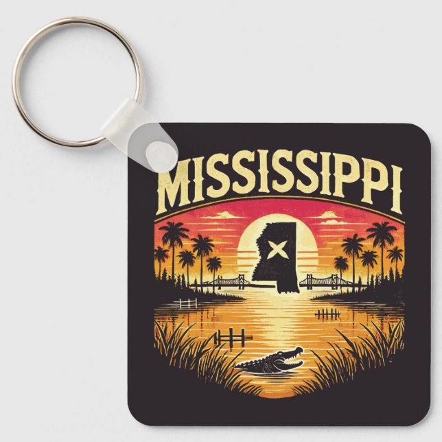 Mississippi Key Ring (Front)