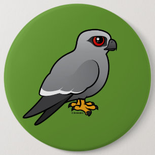Mississippi Kite 6 Cm Round Badge