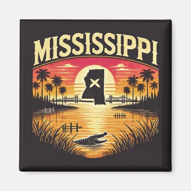 Mississippi Magnet (Front)