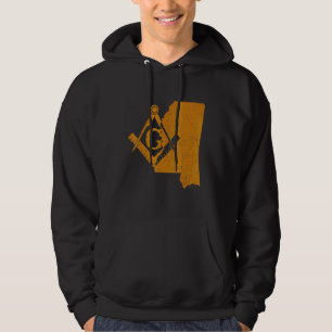 Mississippi Masons Grand Lodge Freemason Father's  Hoodie