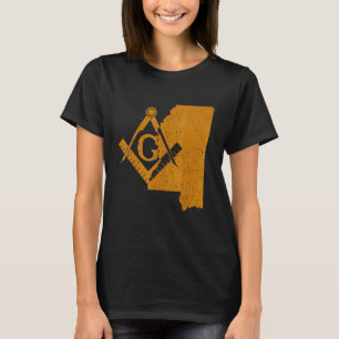 Mississippi Masons Grand Lodge Freemason Father's T-Shirt