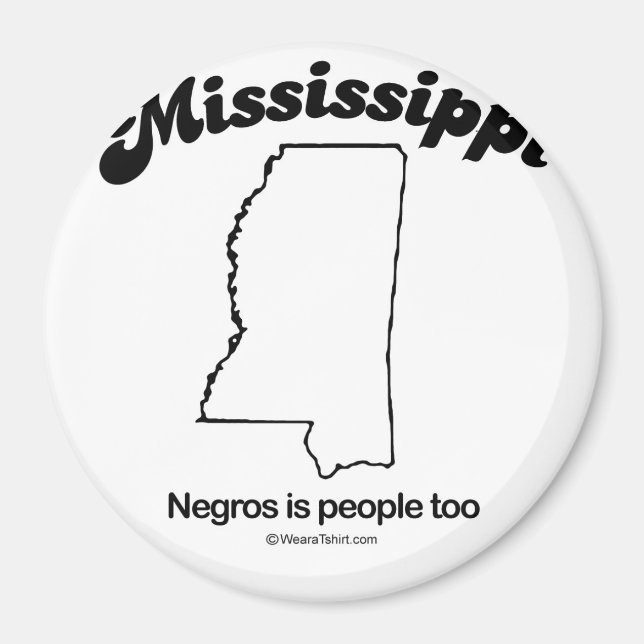 MISSISSIPPI - "MISSISSIPPI STATE MOTTO" T-shirts a Magnet (Front)