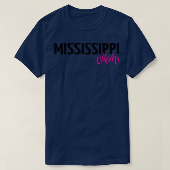 Mississippi Mum T-Shirt (Design Front)