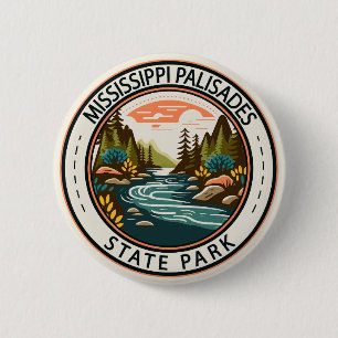 Mississippi Palisades State Park Illinois Badge