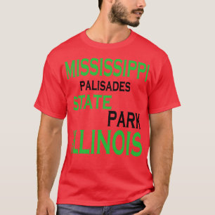 mississippi palisades state park illinois T-Shirt