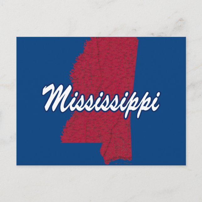 Mississippi Postcard (Front)