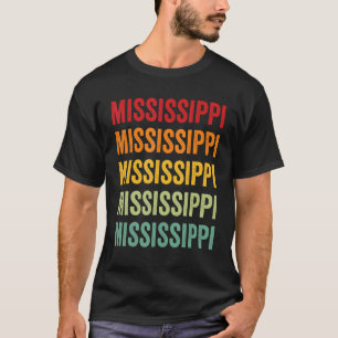 Mississippi Rainbow  Mississippi State T-Shirt