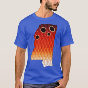 Mississippi Redfish Colours Red Drum Inspired Colo T-Shirt