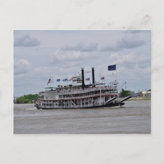 Mississippi River Boat New Orleans Postcard